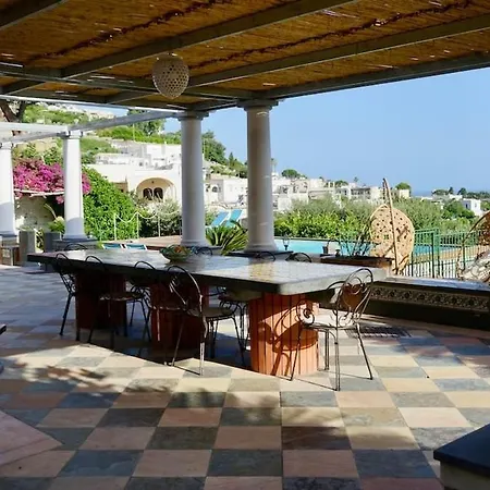 别墅 Amalu Piscina E Giardino 卡普里